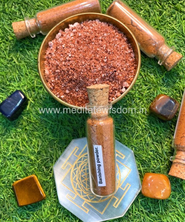 Banishing ritual powder