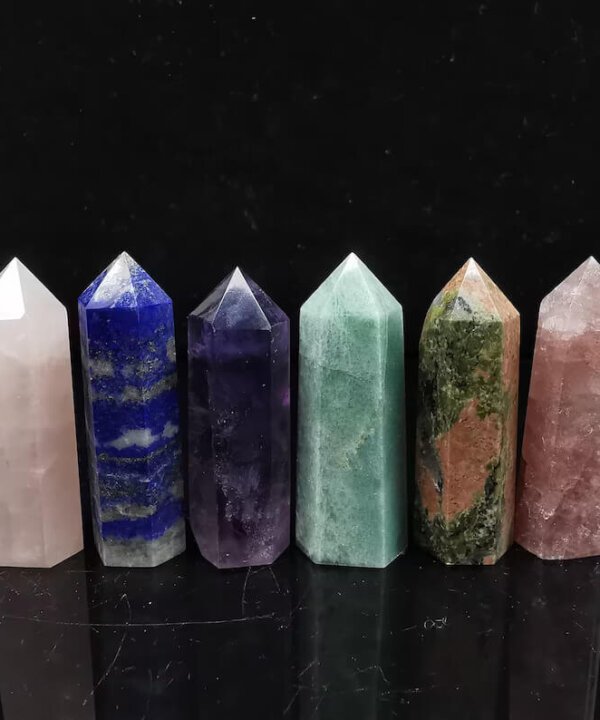 crystals and gems